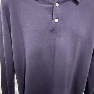 Polo collar sweater